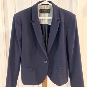 ZARA Basic Navy Blazer (Size XL)